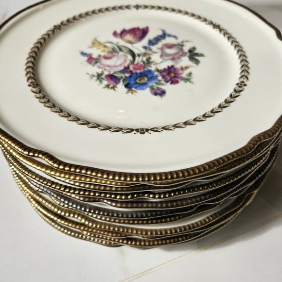 Castleton China Bellwood 12 Dinner Plates, Vintage - Picture 3 of 6